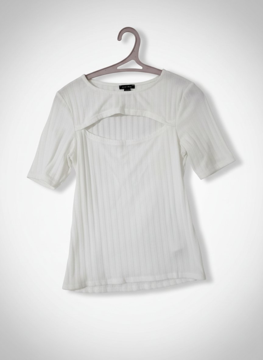 Pull blanc 