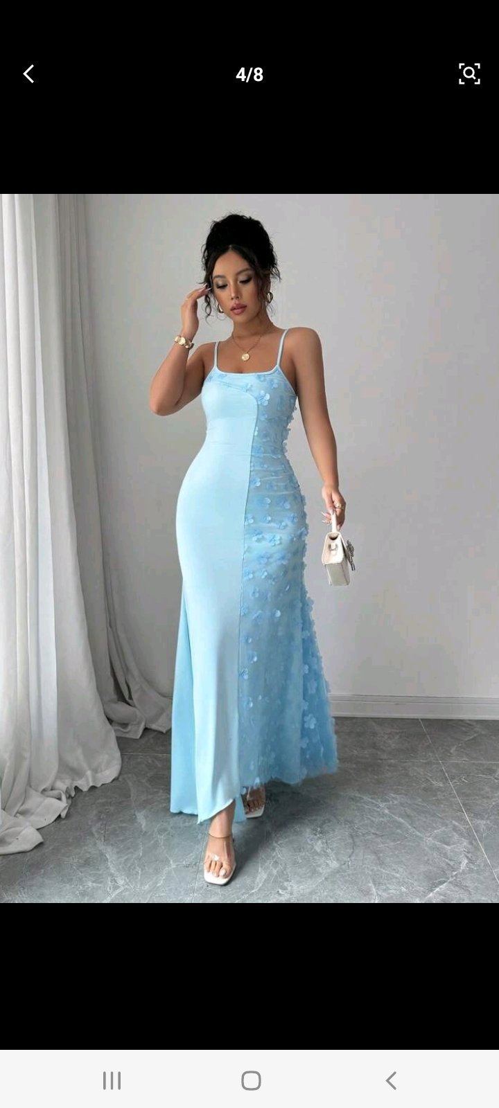 Robe bleu