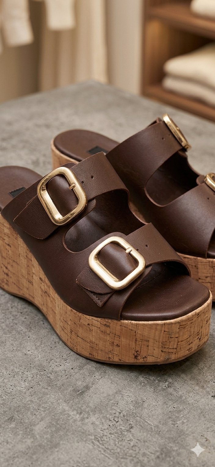 Mules  en cuir p38 