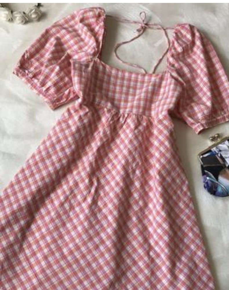 Robe rose taille 46