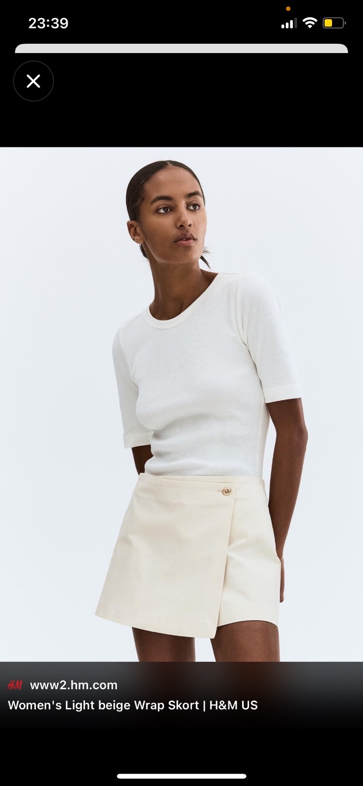 Jupe Short H&M