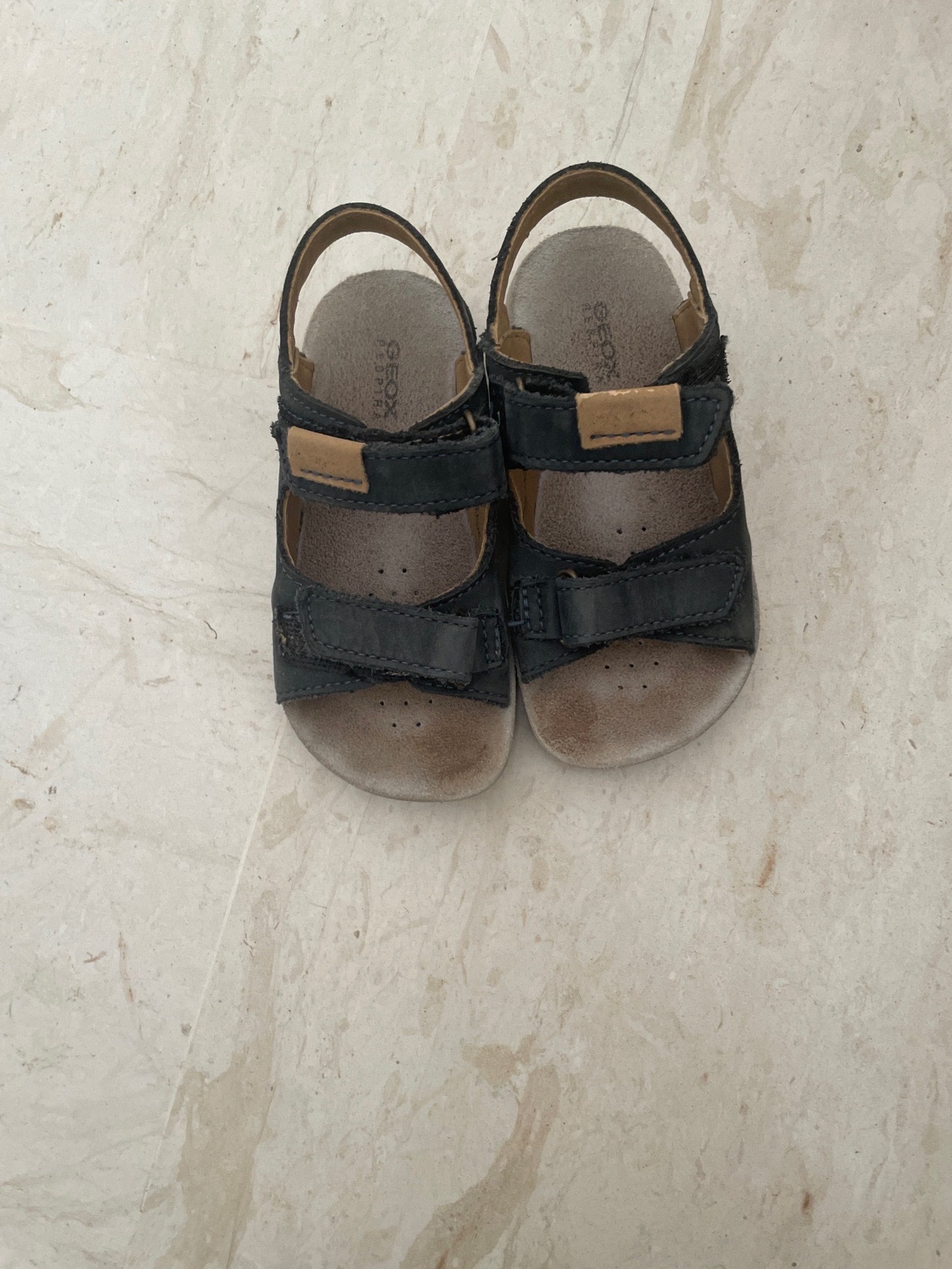 Sandales geox bleu p24