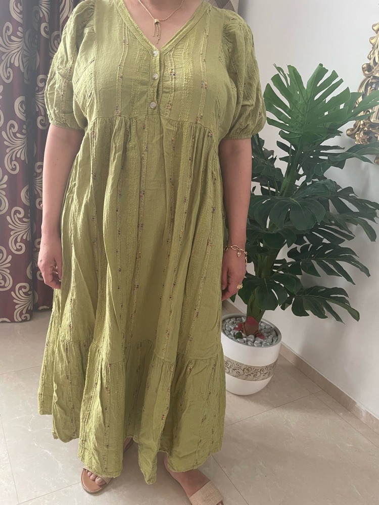 Robe  en coton