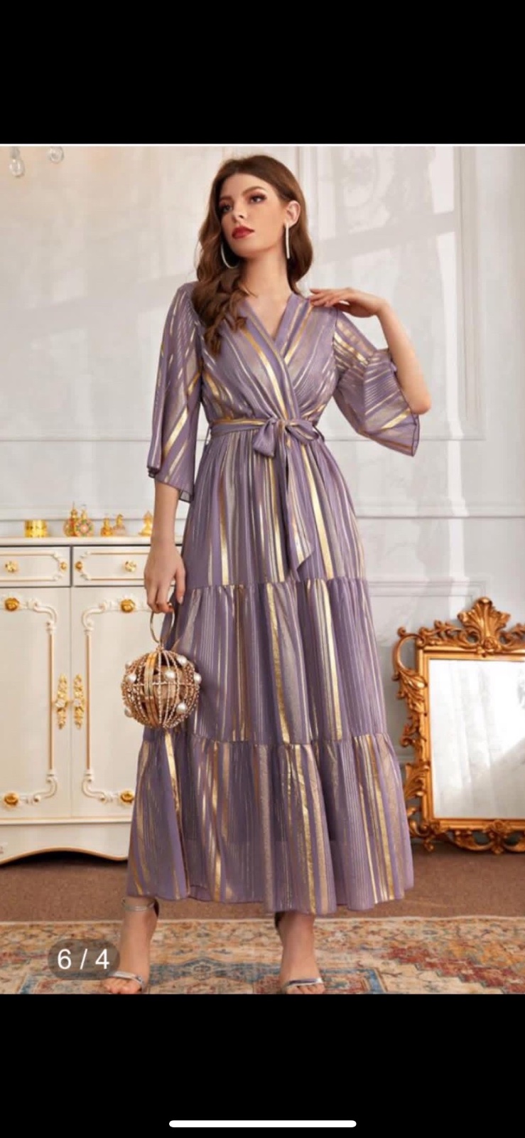 Robe mauve 