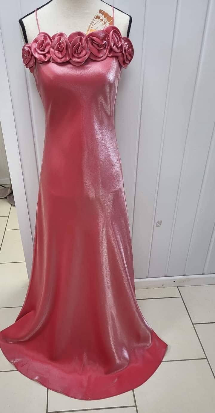 Robe rose soirée 