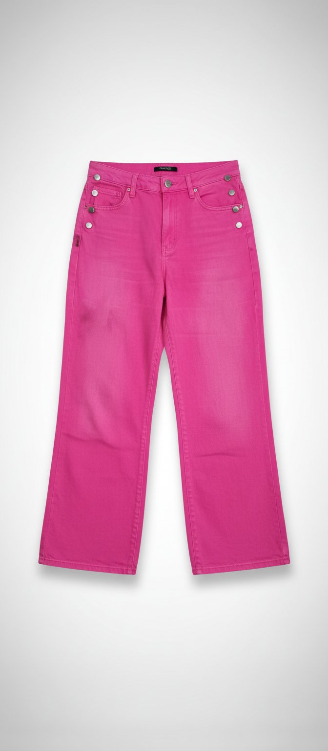 Pantalon super taille haute large marque nawara