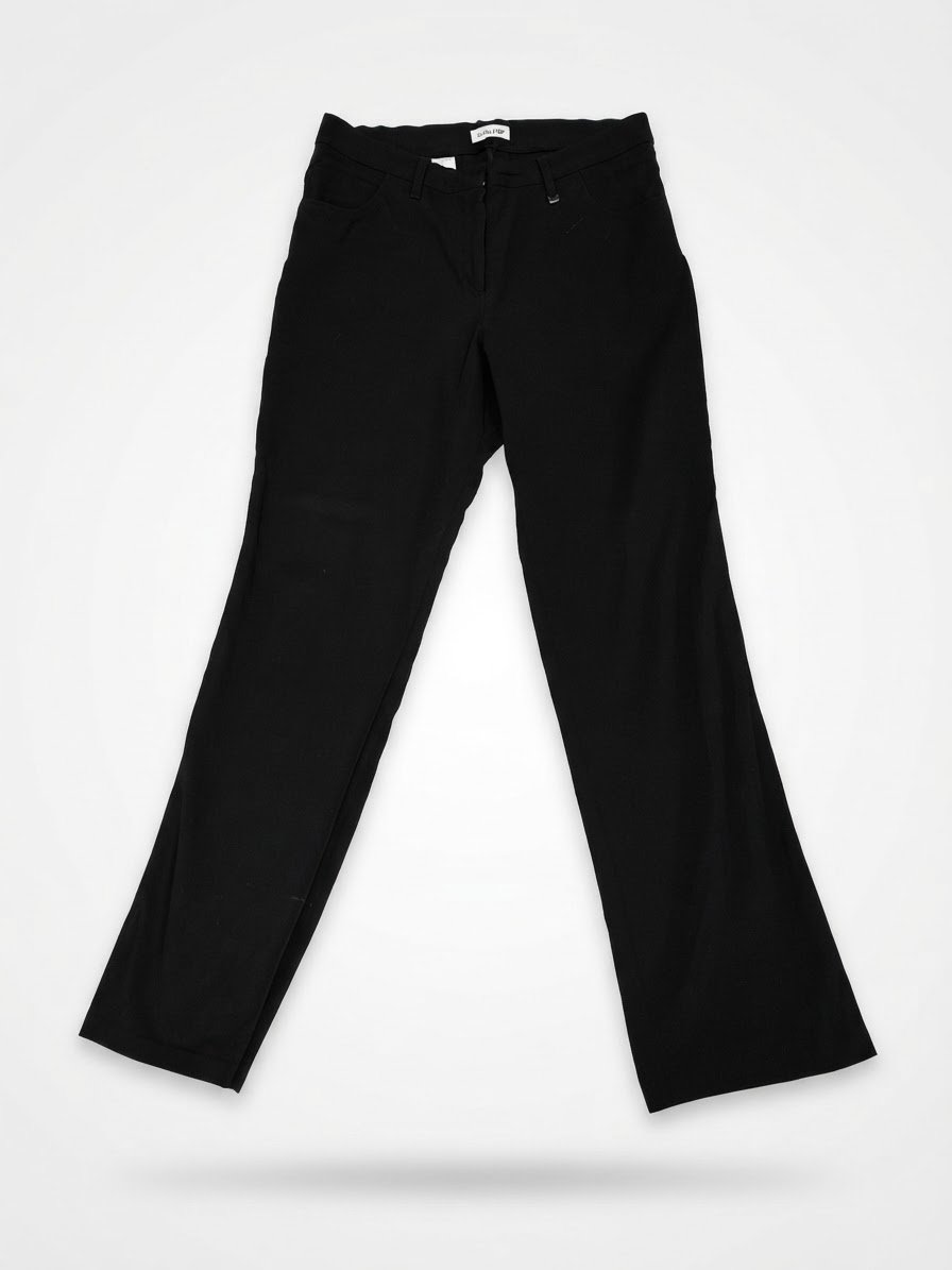 Pantalon large super taille haute 