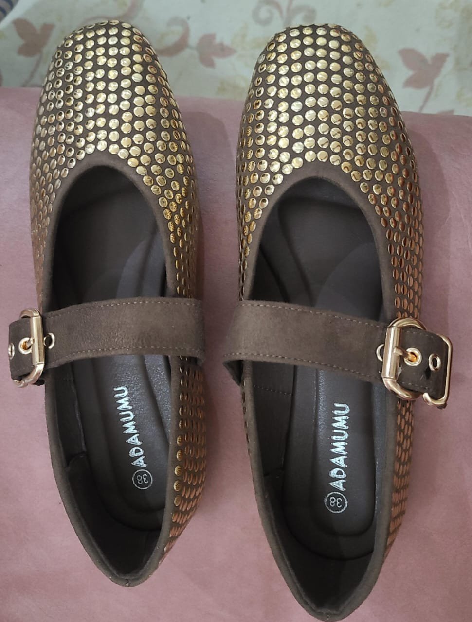 Chaussures dain marron 