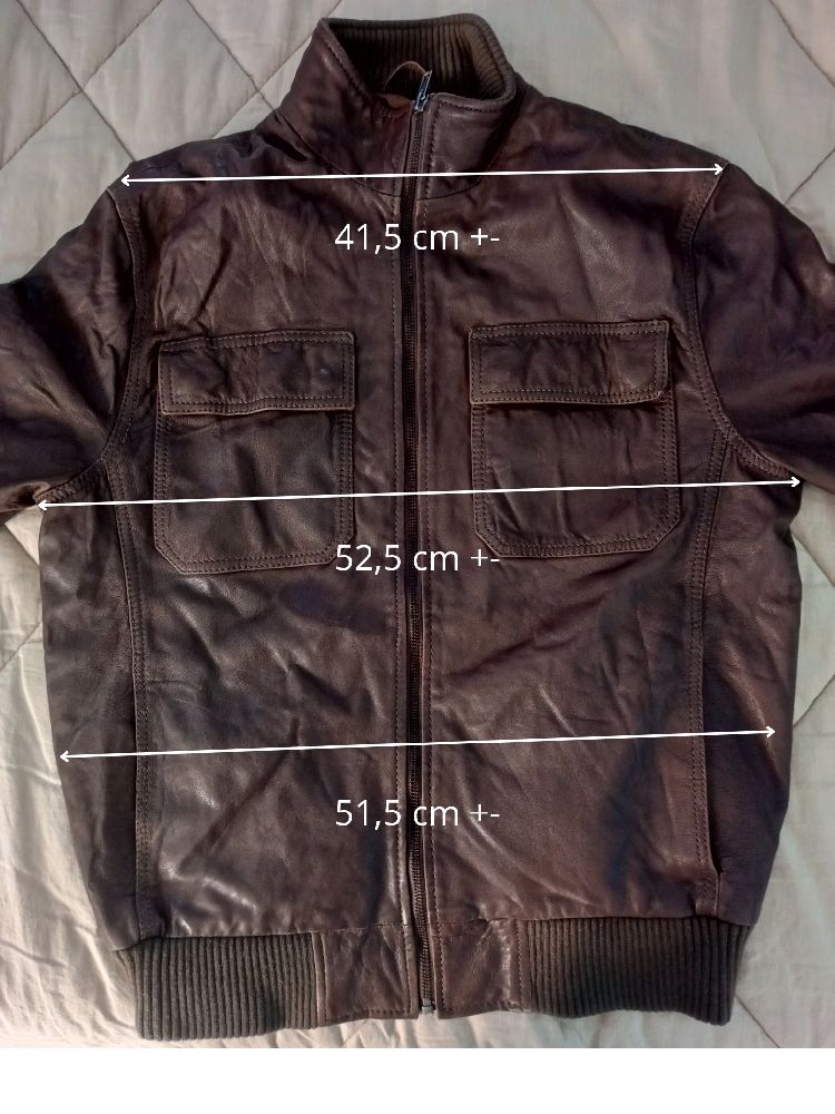 Veste Cuir  – موديل Bomber 