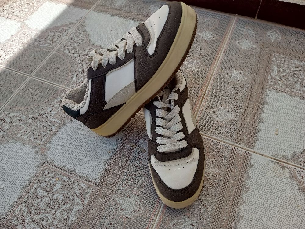 Basket sneakers Marron Bershka