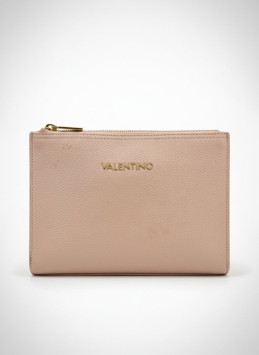 Sac avec bondiliere valantino rose clair beige 