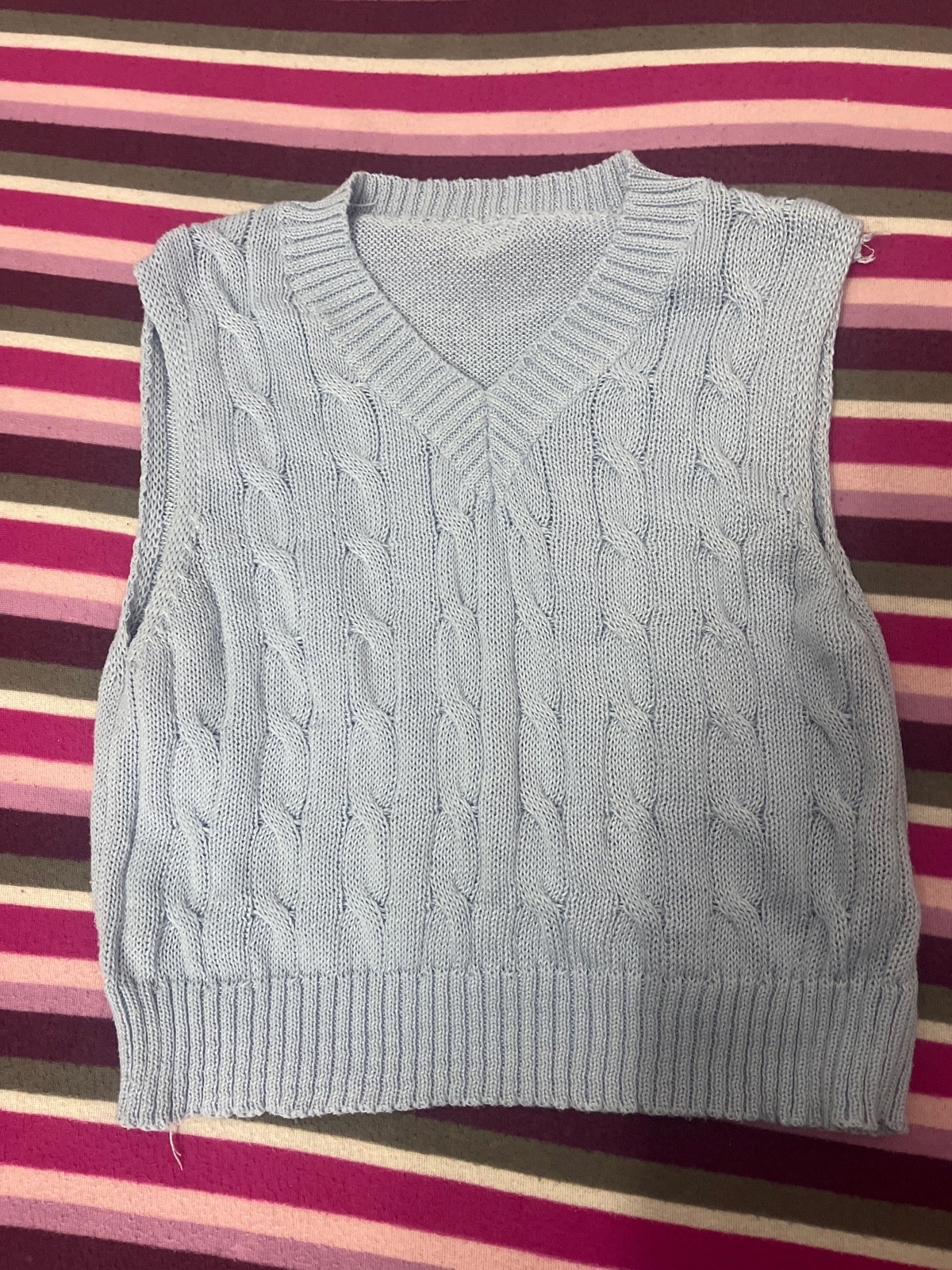 Pull sans manches
