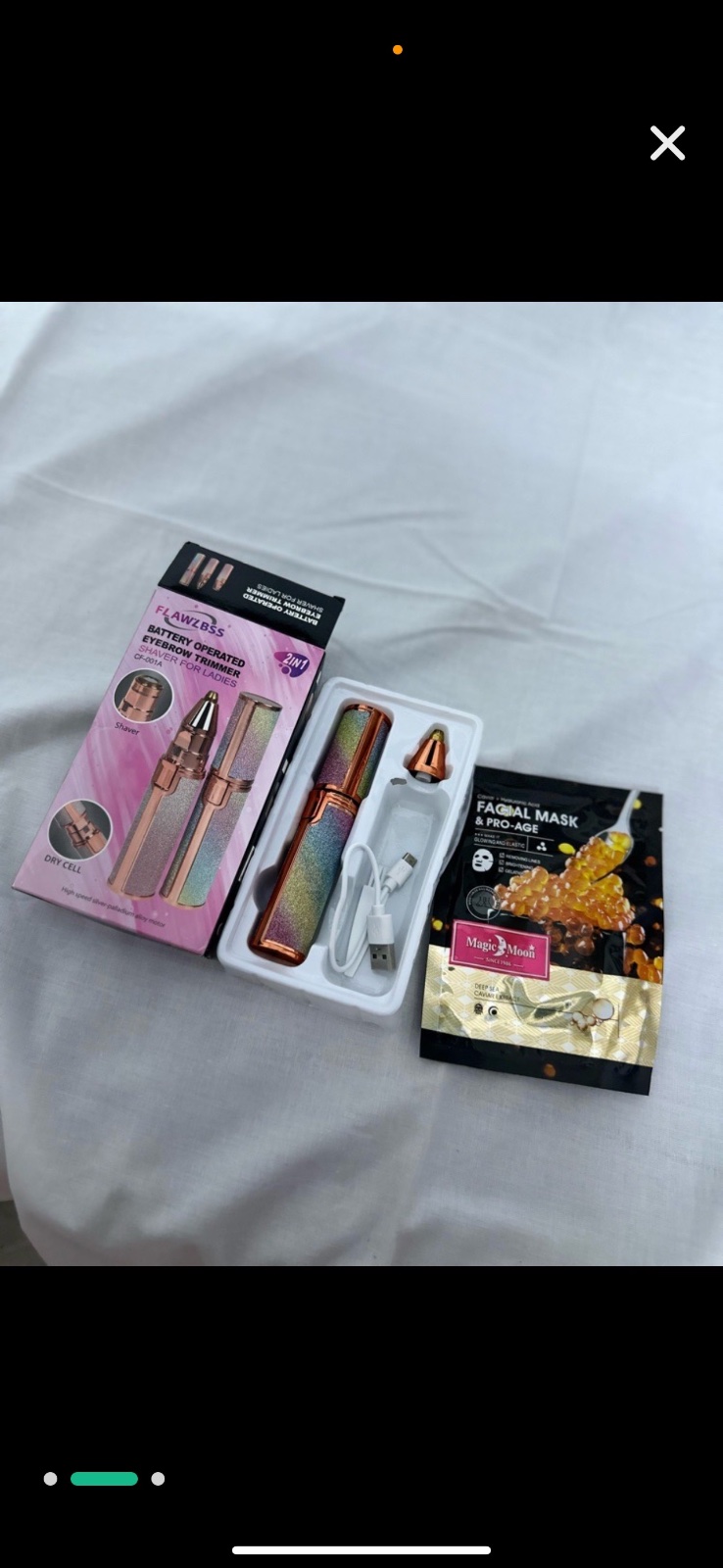 Appareil epilation visage