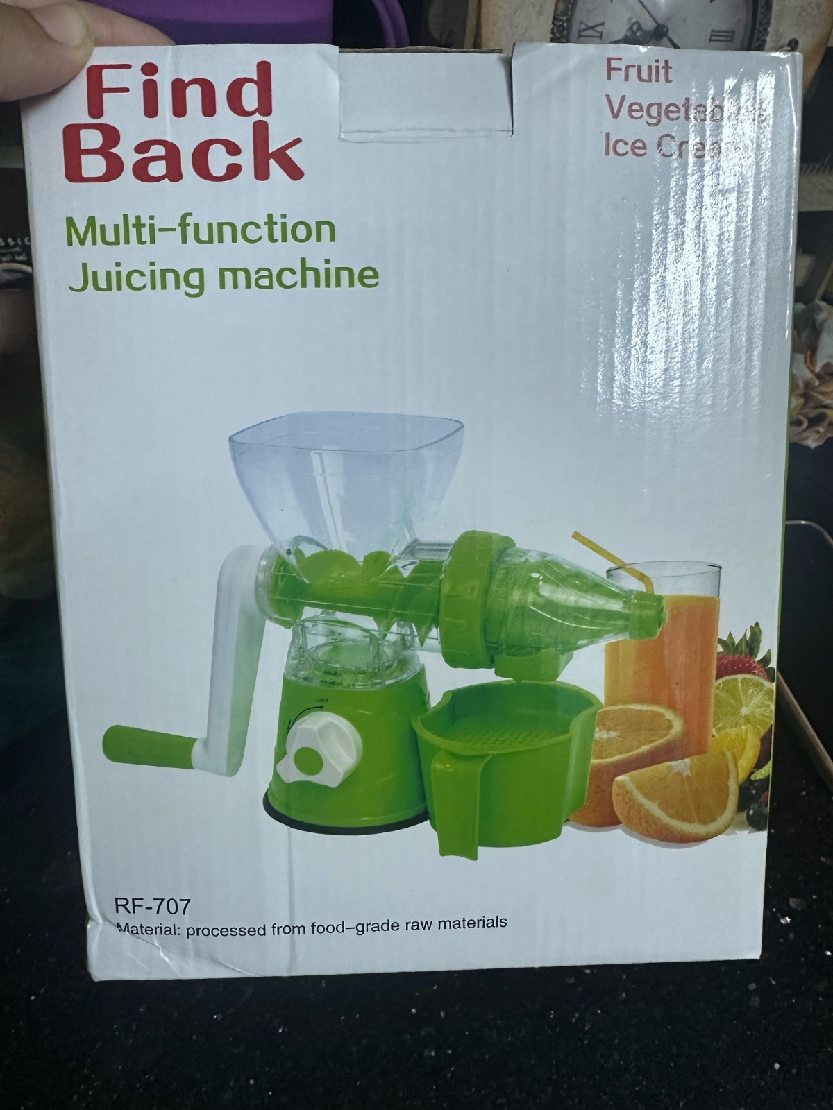 Machine jus