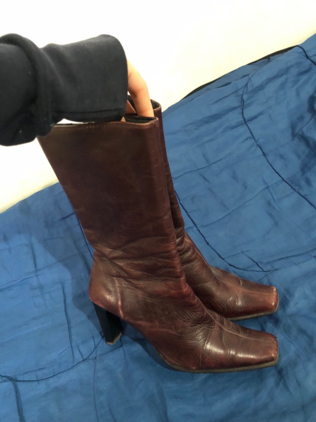 Bottes bordeaux