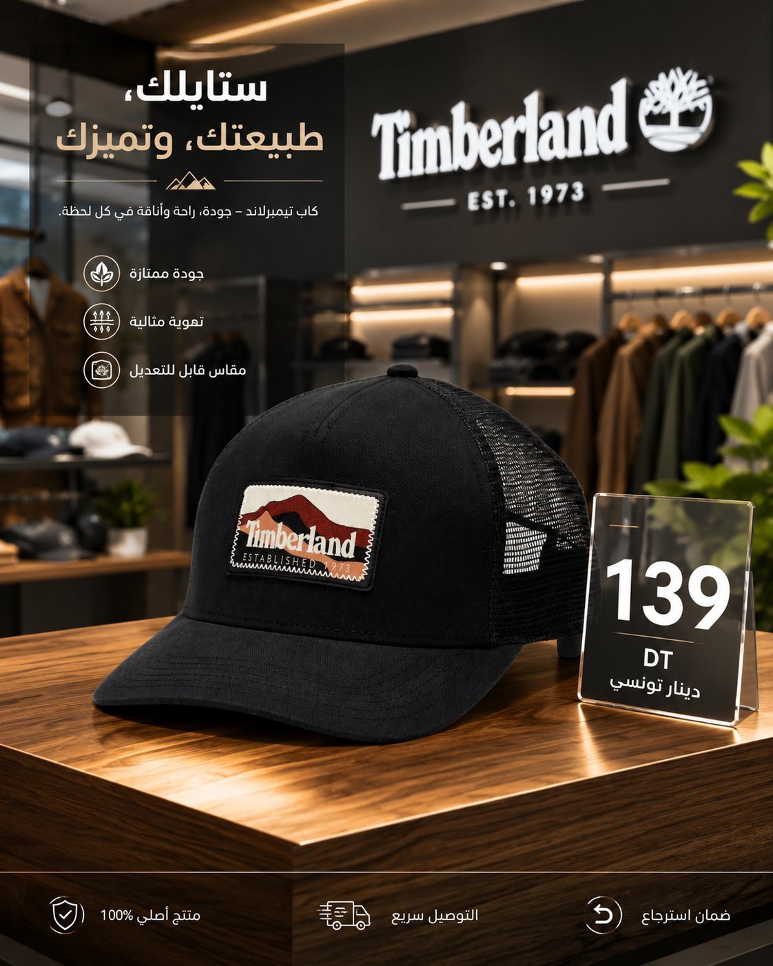 Casquette timberland✅✅