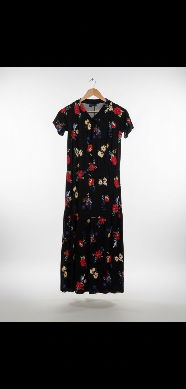 Bodyflirt Floral Print Maxi Dress