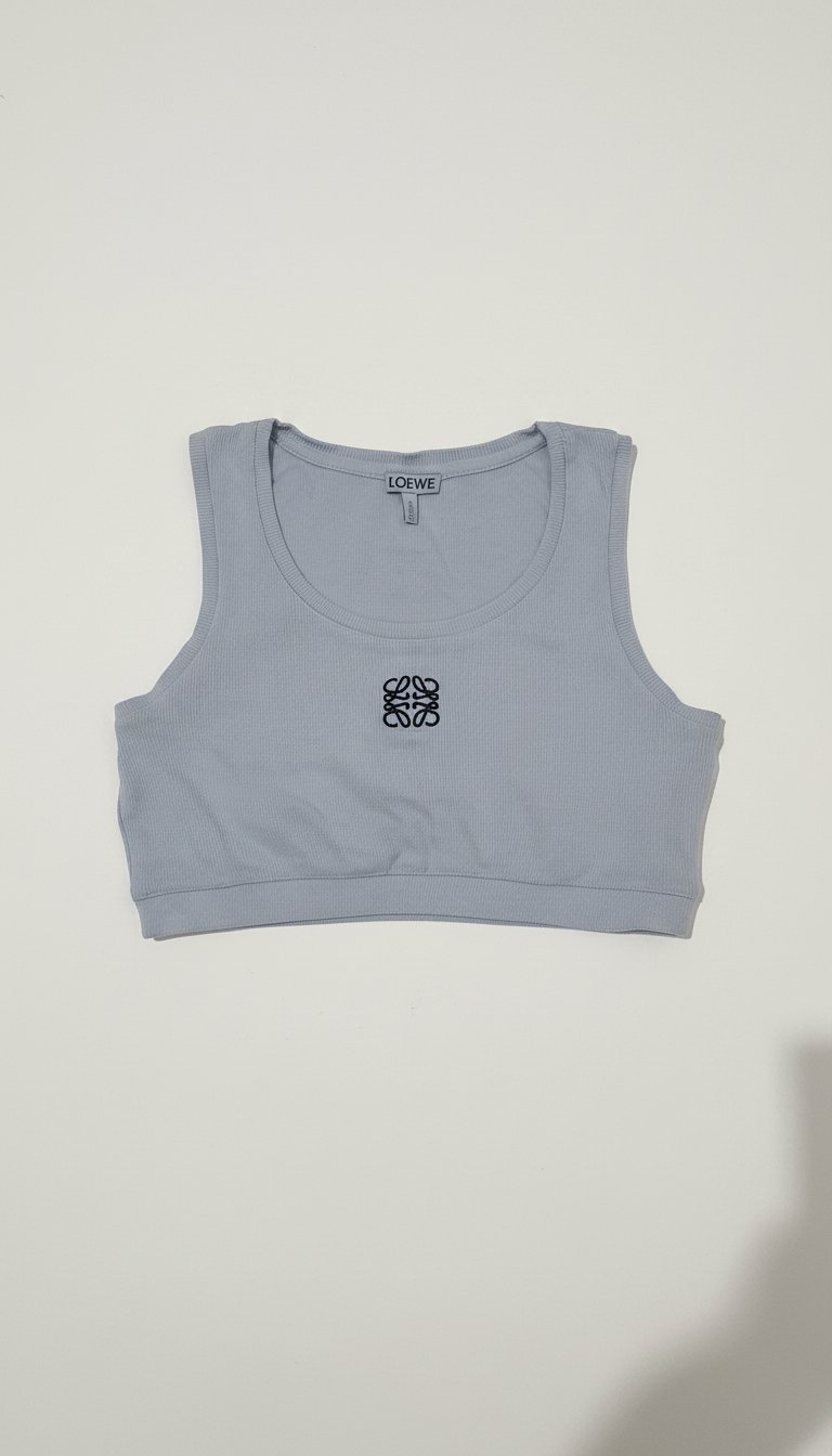 Loewe CROPPED ANAGRAM TANK TOP