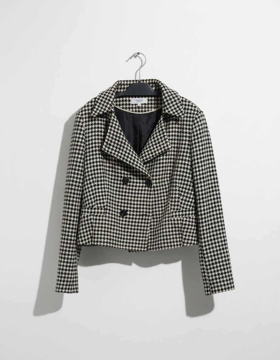 Veste pied de poule