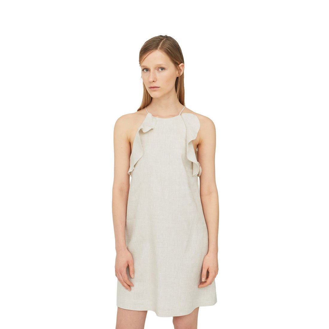 Robe mango en linen kamraya