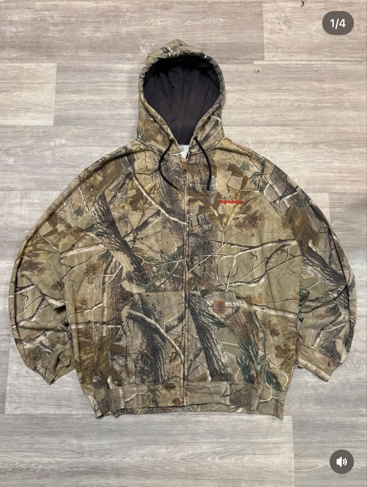 Carhartt camo jacket