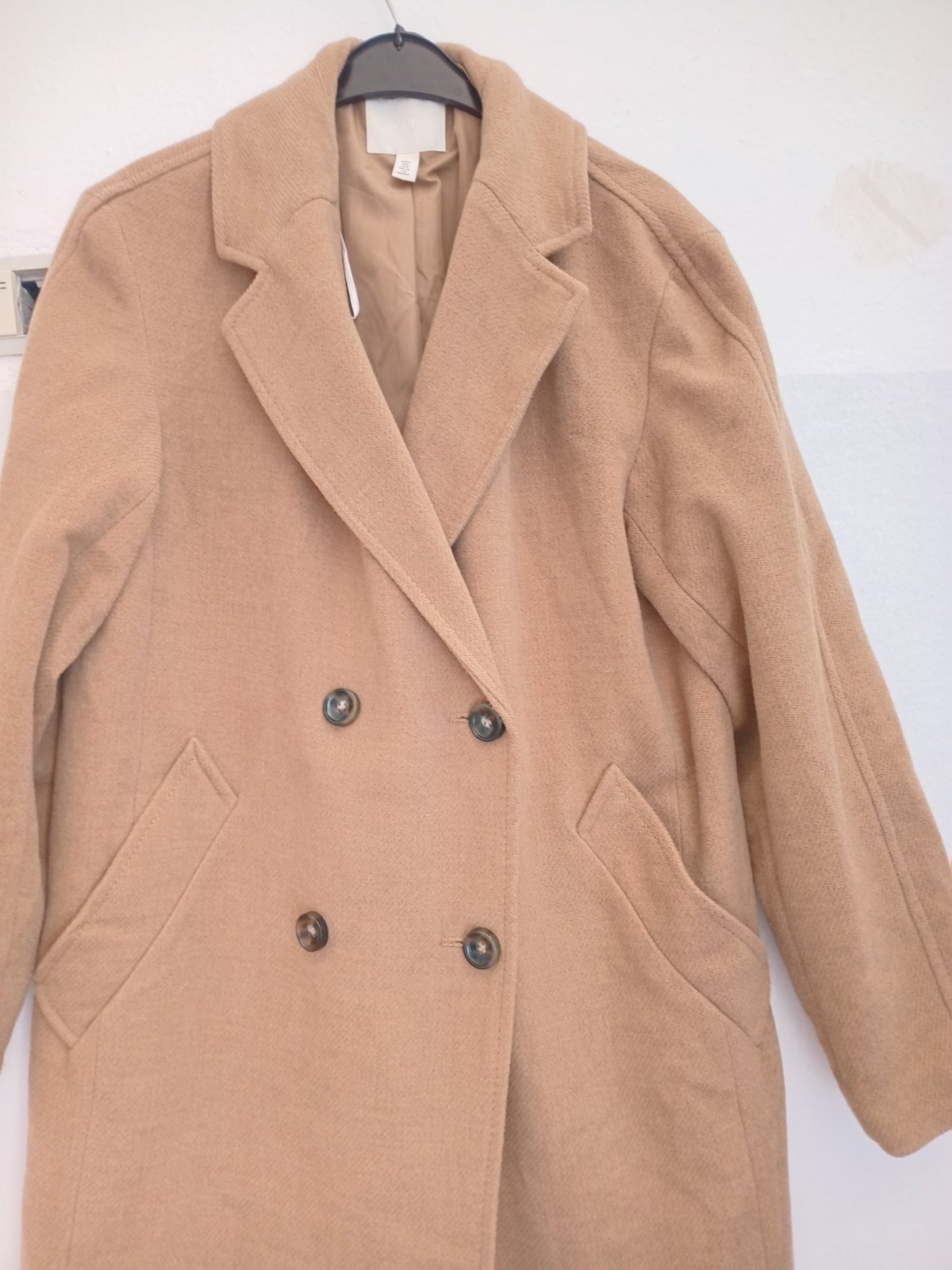 Manteau grege de la marque HM 