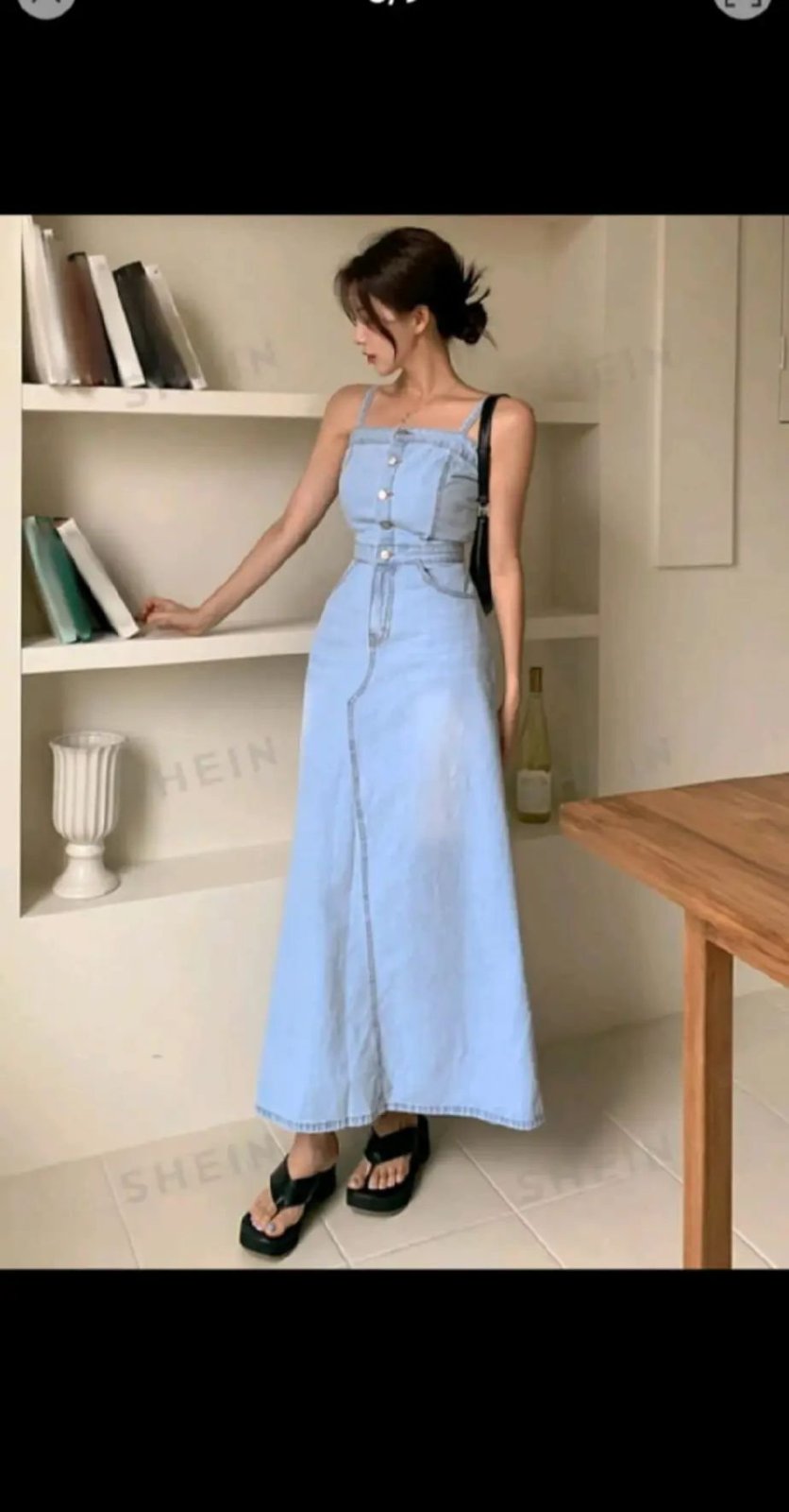 Robe jeans