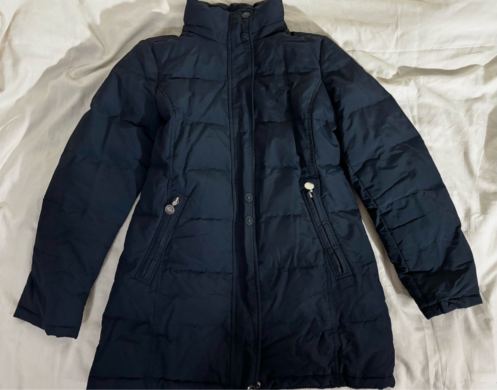 Manteau bleu marine