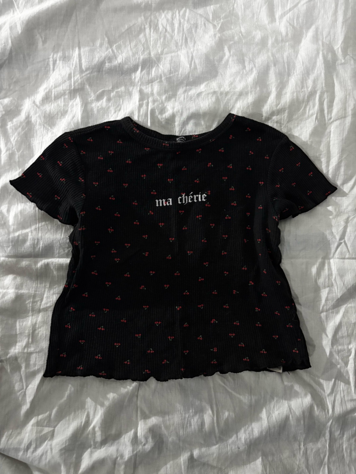 Tshirt noir bershka