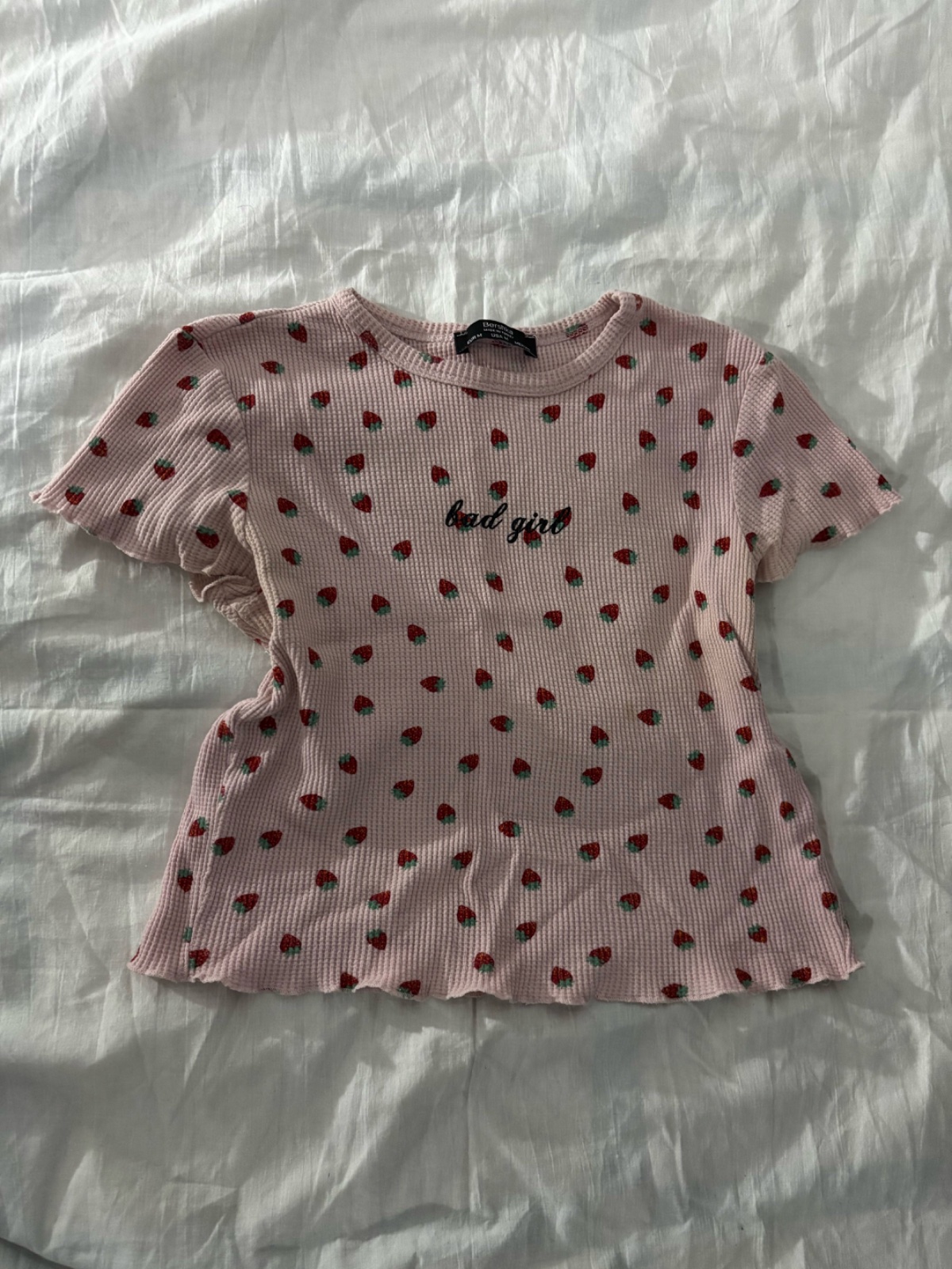 Tshirt rose bershka