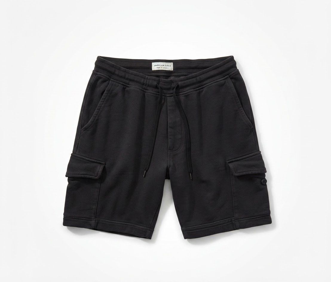 Short cotton cargo