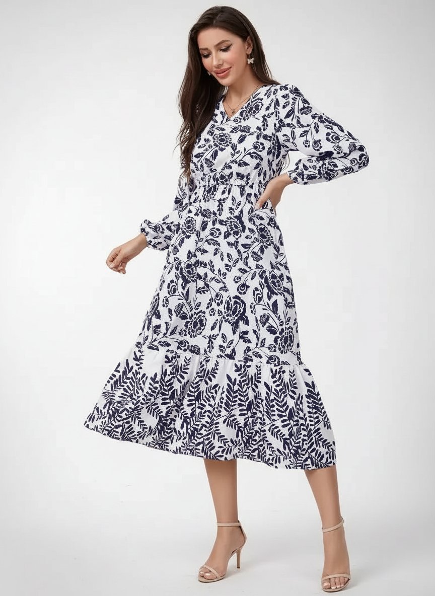 Une jolie robe demi longue état parfait la taille M/L 