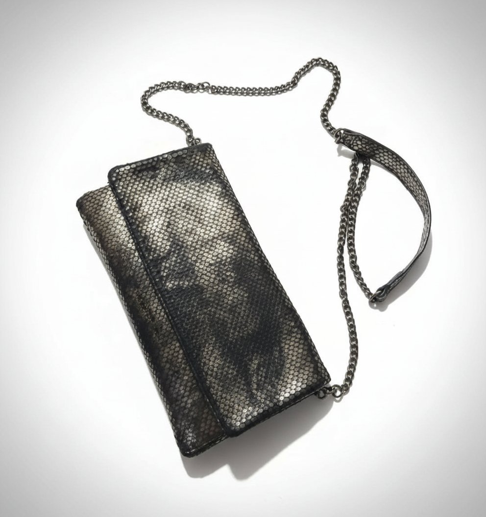 Joli sac pochette avec badouliére neuf