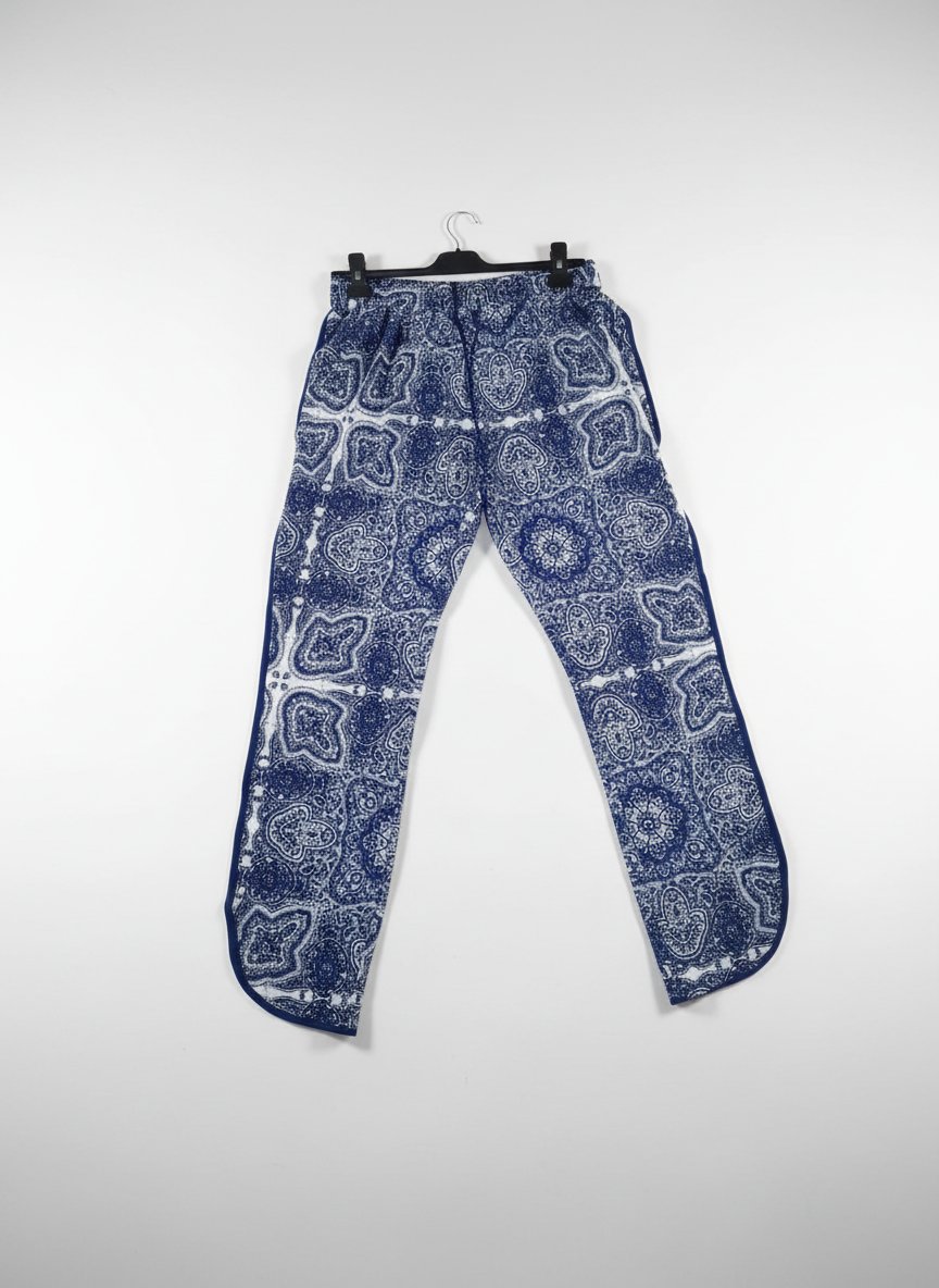 Un joli pantalon large neuf satiné la taille S/M 