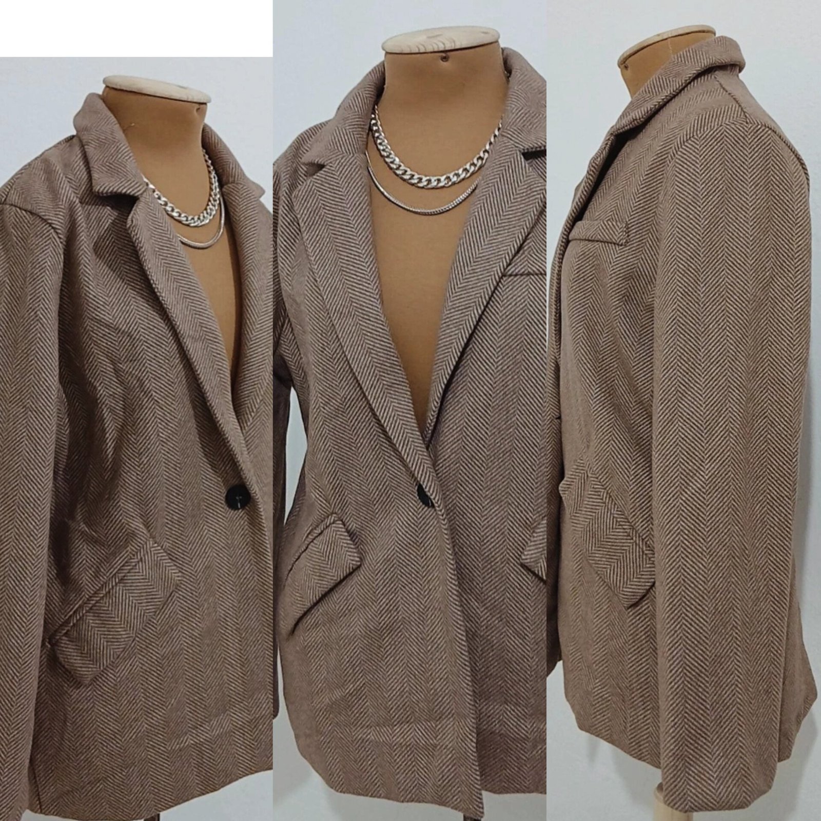 Un joli blazer cachemire état Comme neuf la taille L/XL 