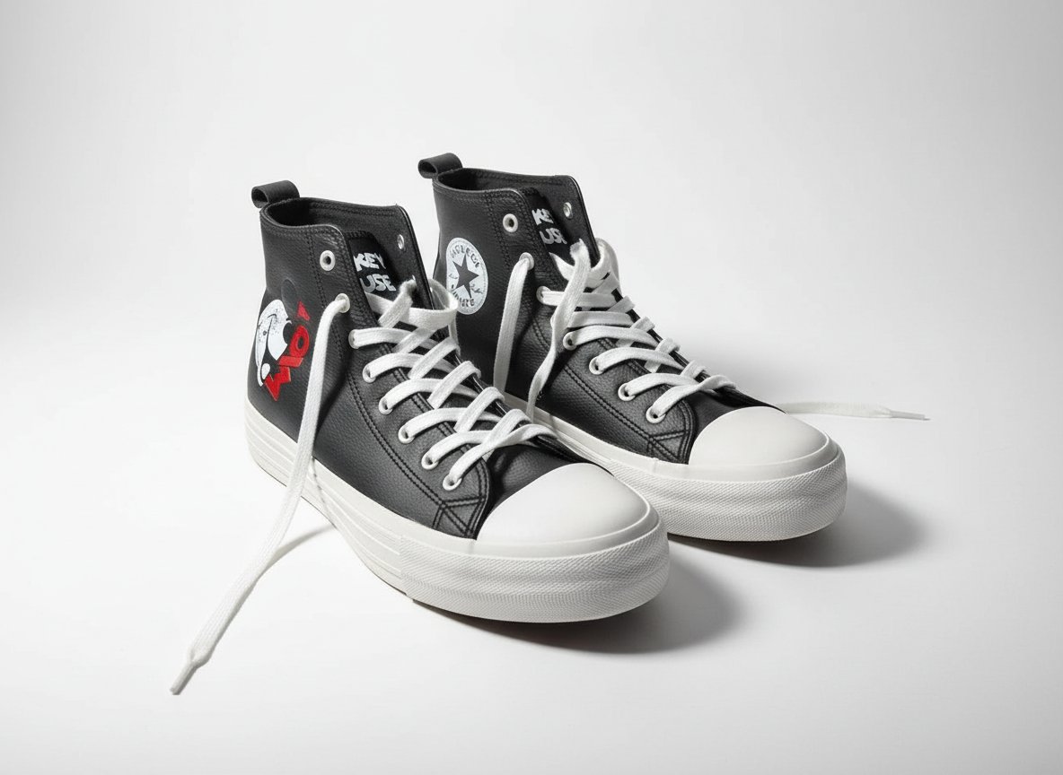 Des jolis baskets mantantes unisexe Mickey Mouse porté 2 fois pointure 40