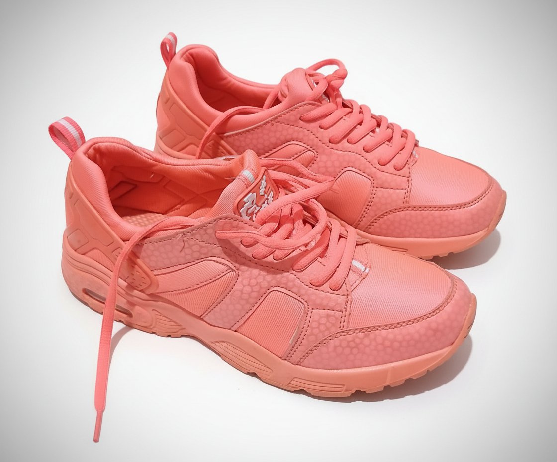 Des jolis baskets style skechers corail la pointure 38 en bon état 