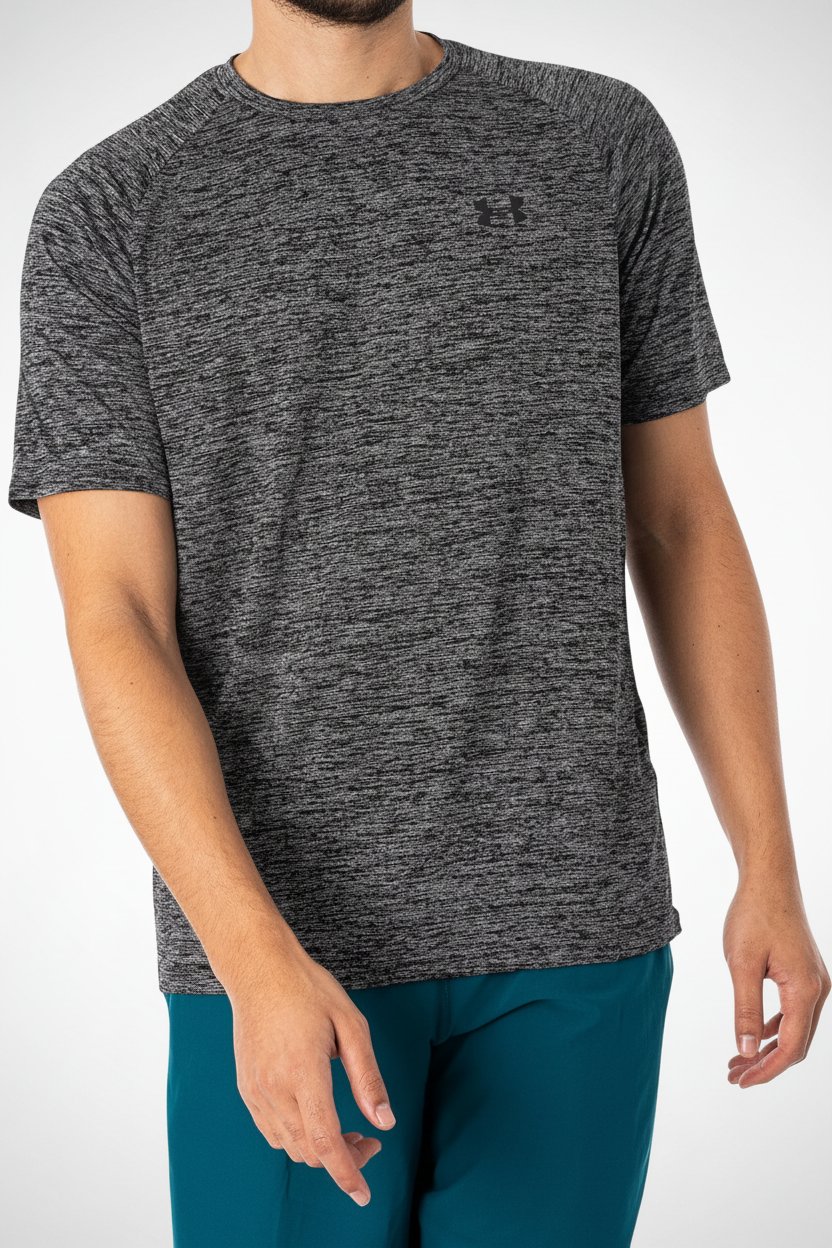 Un joli t-shirt la marque Under Armour gris et noir la taille S/M/L neuf
