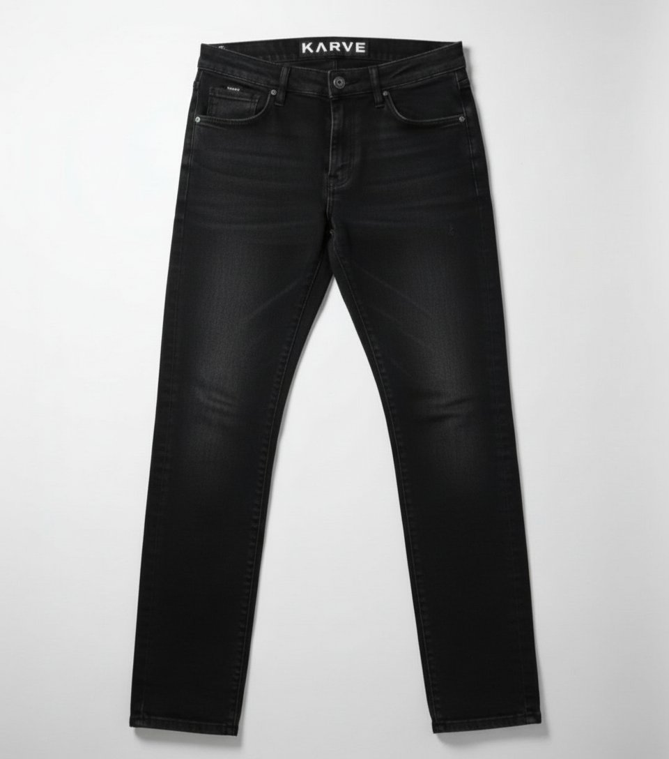 Un joli pantalon jean original porté une seule fois la taille S/M