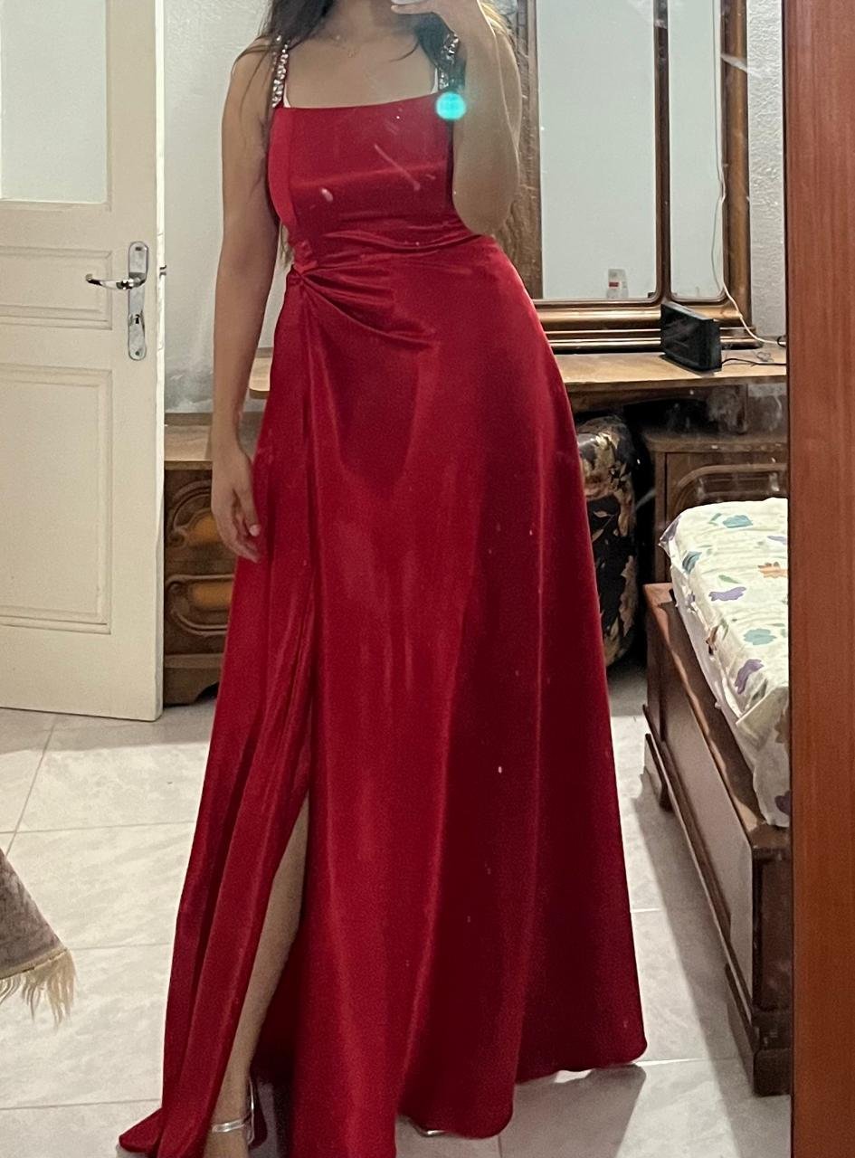 Robe soirée rouge