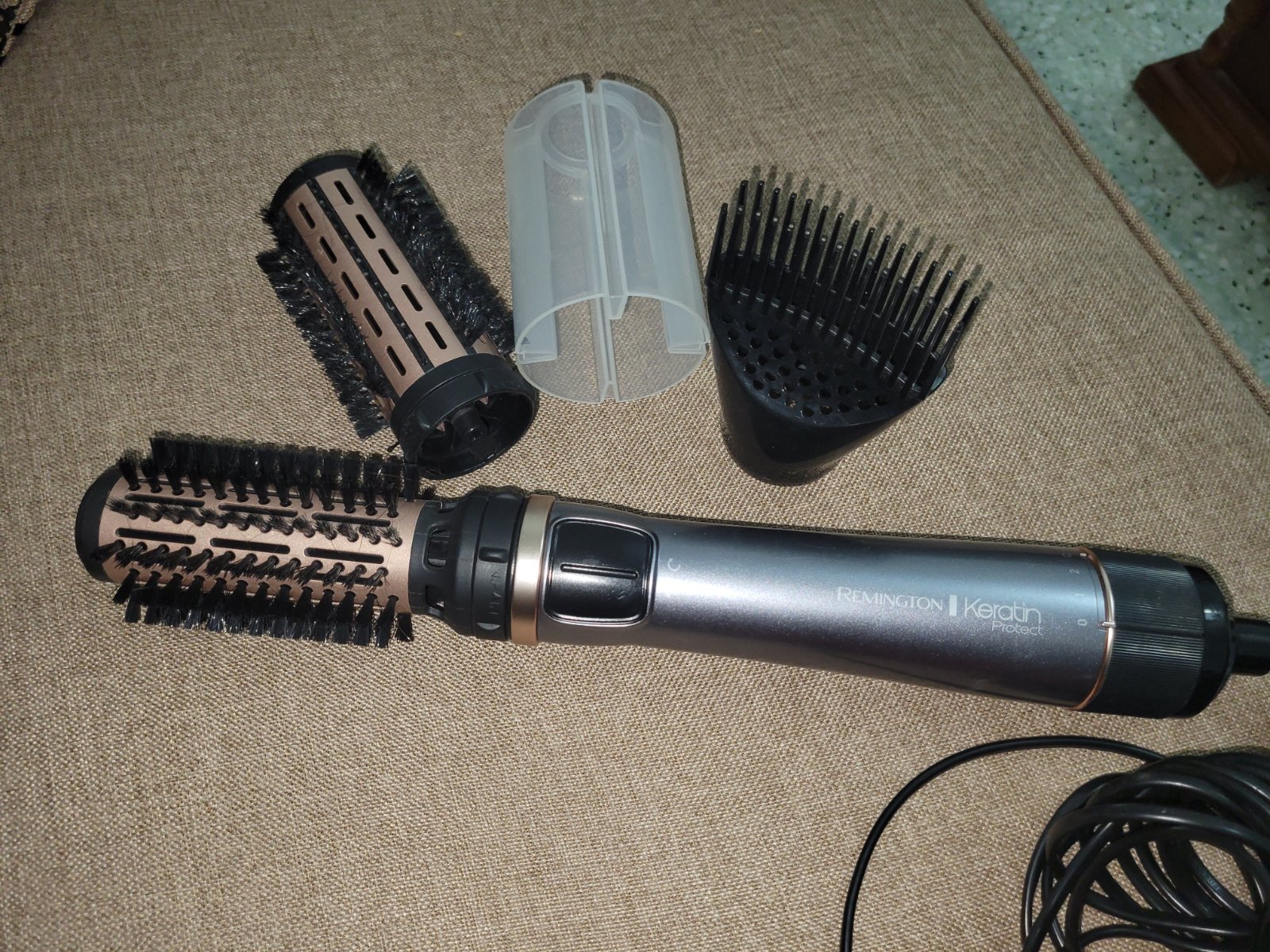 Brosse soufflante Remington Keratin Protect 1000W importée 
