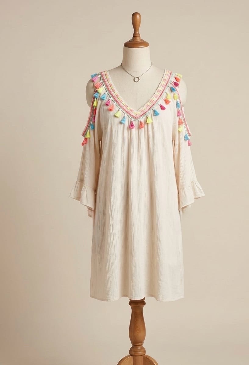 Robe de plage tres chic 