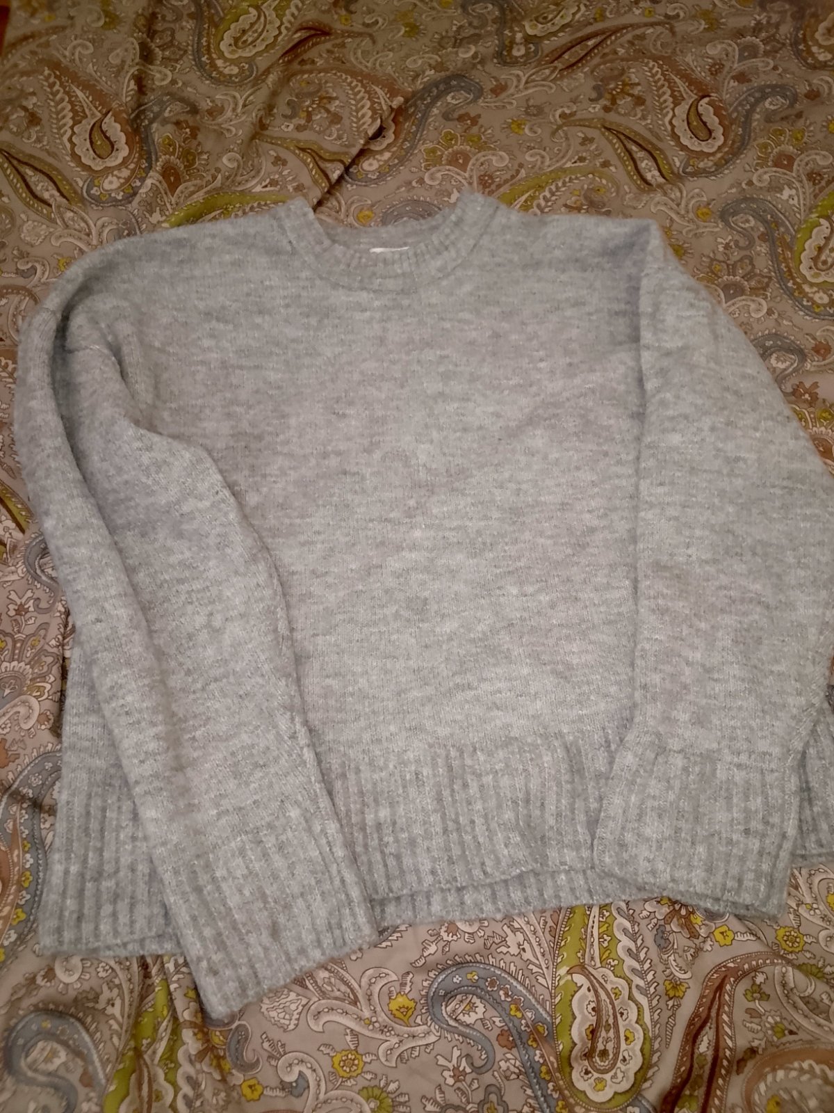 Pull gris 