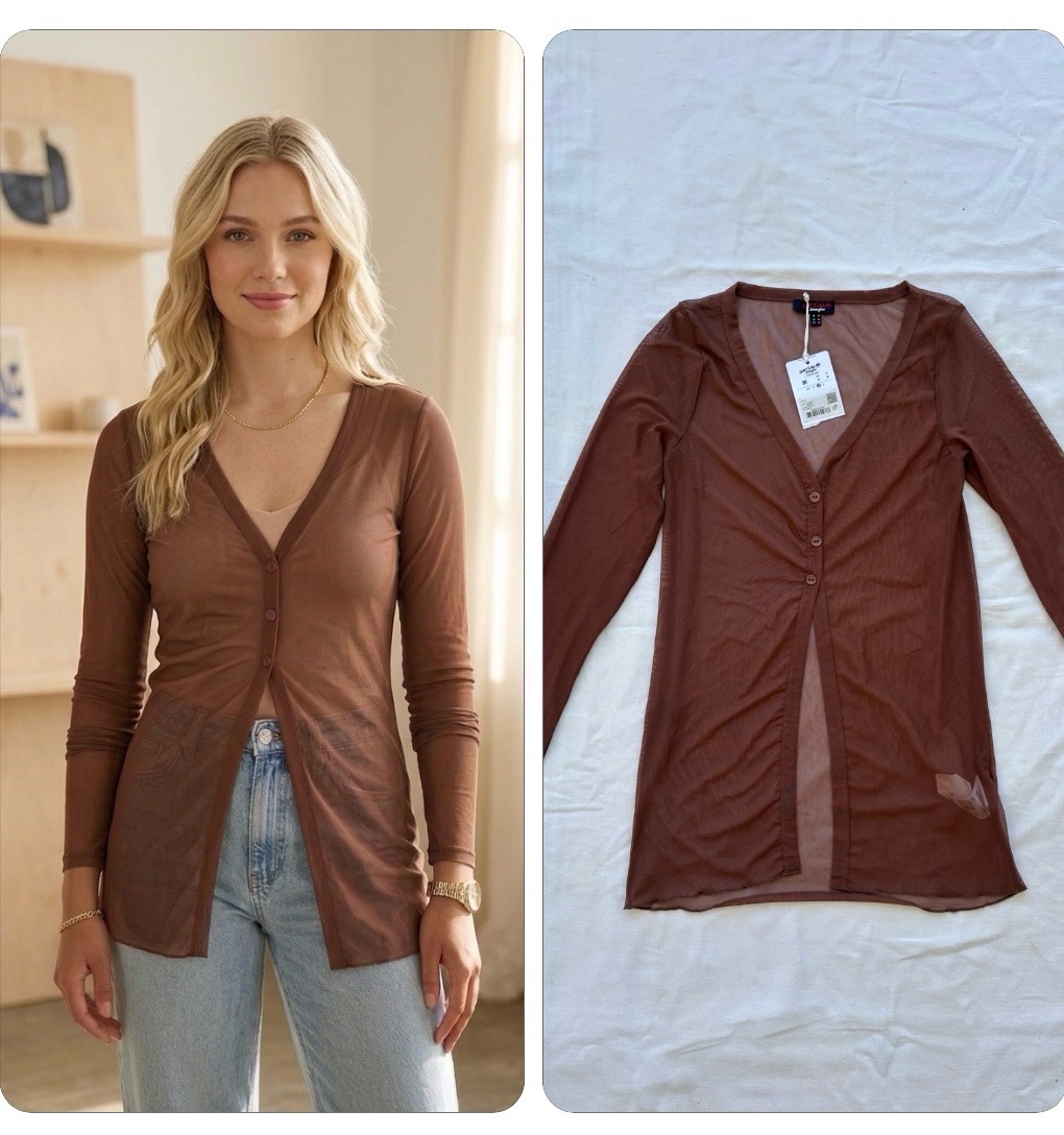 Gilet transparente Jennyfer