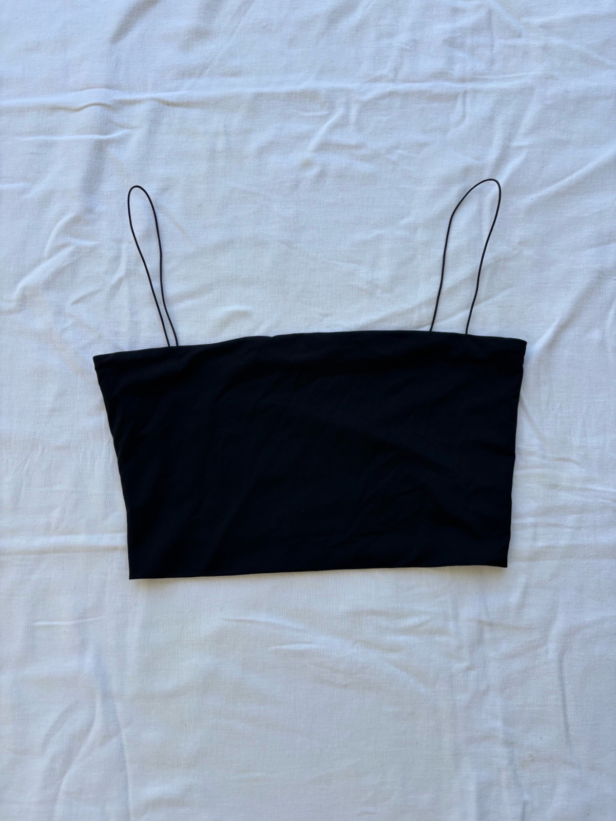 Haut elastique noire