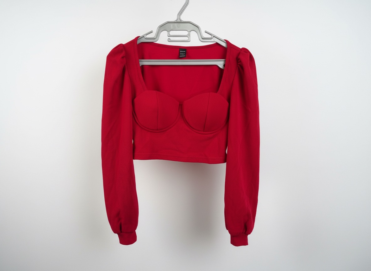Haut rouge shein