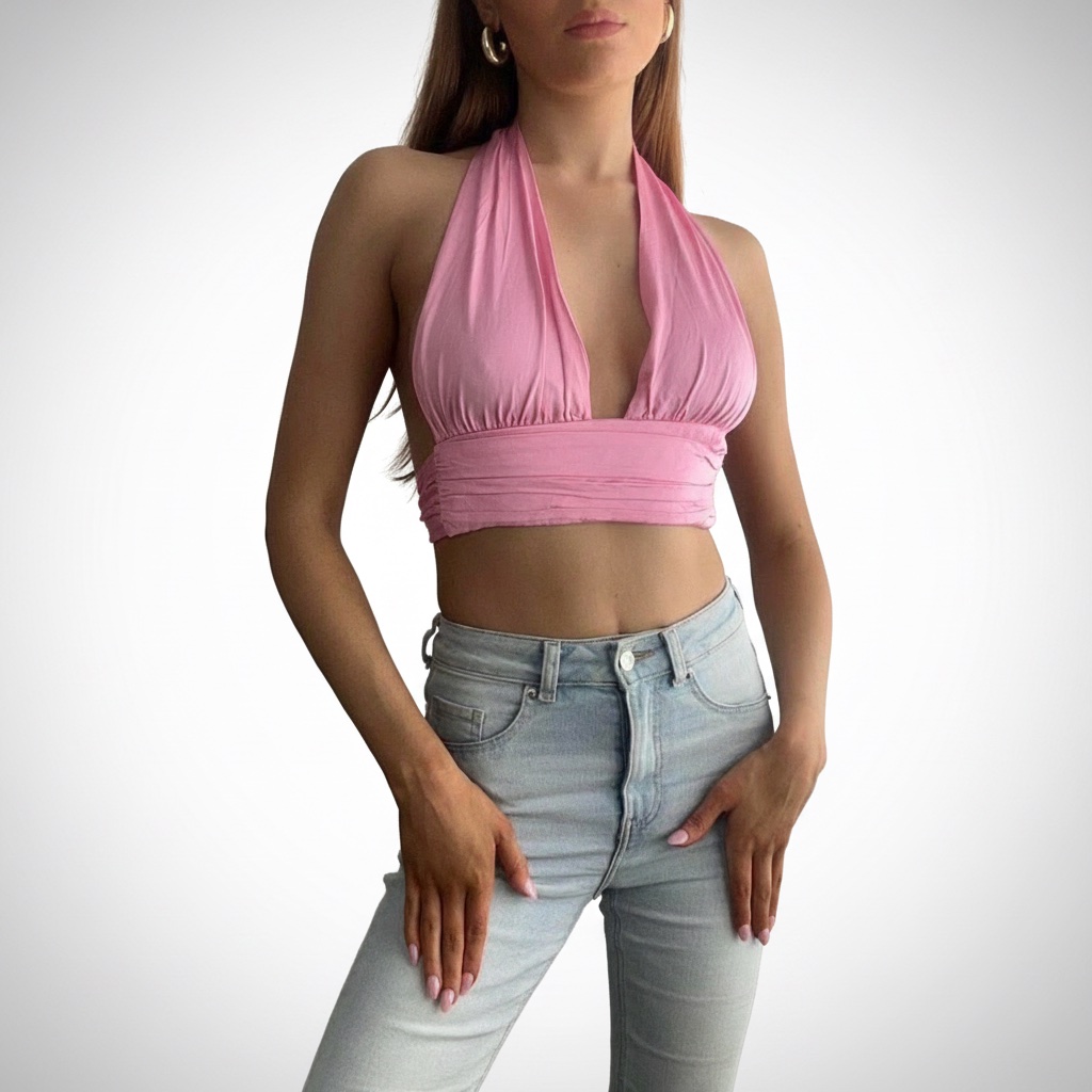 Haut satine zara 