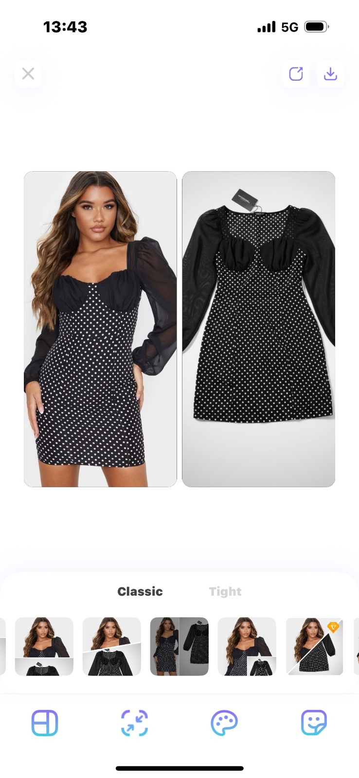 Robe neuf avec etiquette 