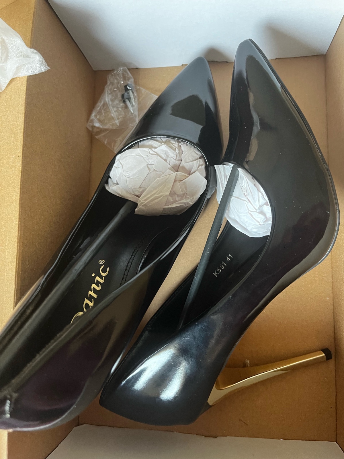 Escarpins noire marque Danic