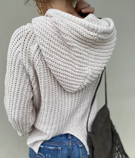 Pull à capuche 
